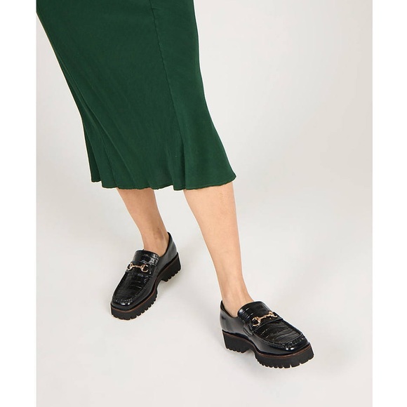 Intentionally Blank Loafers Black Shoes Size 8 - Picture 2 of 10